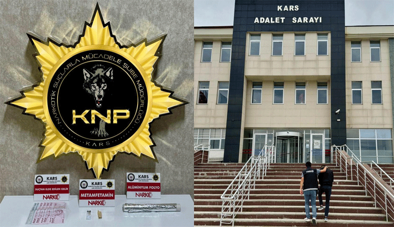 Kars’ta uyuşturucu operasyonu
