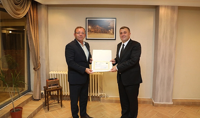 Kars Jandarma komutanına veda yemeği