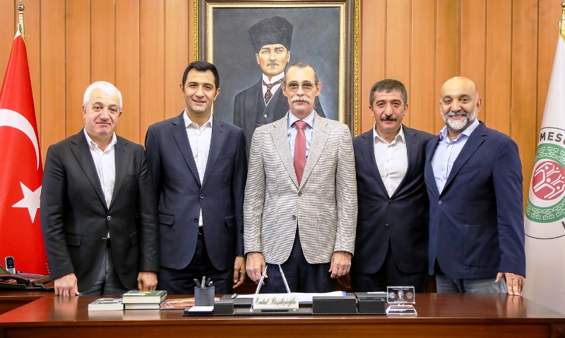 Yantemur ve Koç, Beşikçioğlu’nu ziyaret etti
