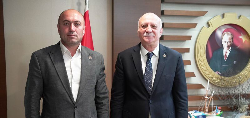 Başkan Müçük, Genel Başkan Bayraktar’ı ziyaret etti