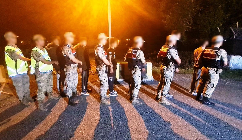 Kars’ta 7 düzensiz göçmen ele geçirildi