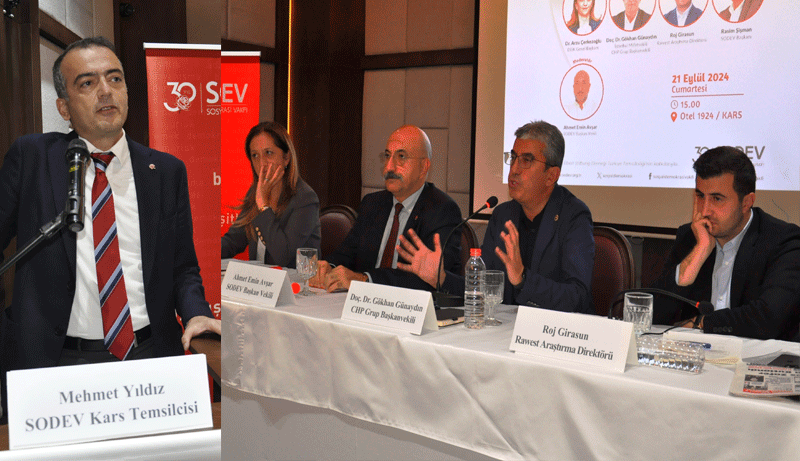 SODEV'den Kars'ta 30. yıl paneli