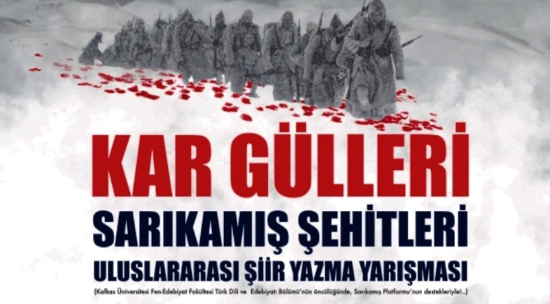 Sarıkamış Şehitleri için Uluslararası Şiir Yazma Yarışması düzenlenecek