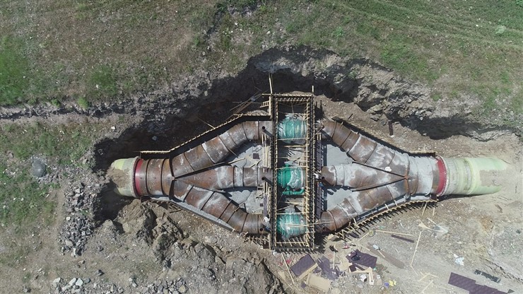 Kars Barajı İletim Hattında sona doğru