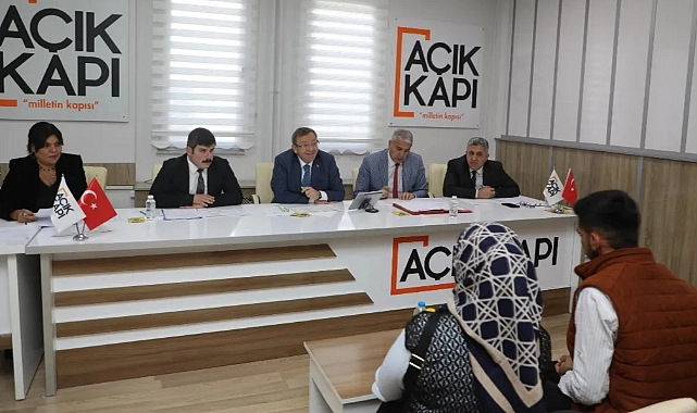 Vali Polat, açık kapıda sorunları dinledi