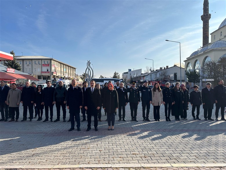 Arpaçay büyük önder Atatürk'ü andı