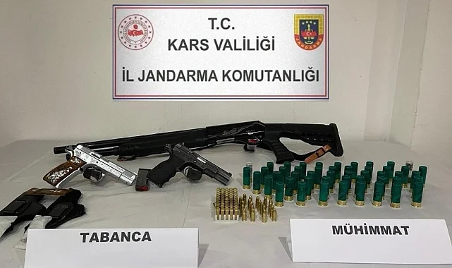 Arpaçay'da silahla 3 kişiyi yaralayan şüpheli yakaladı