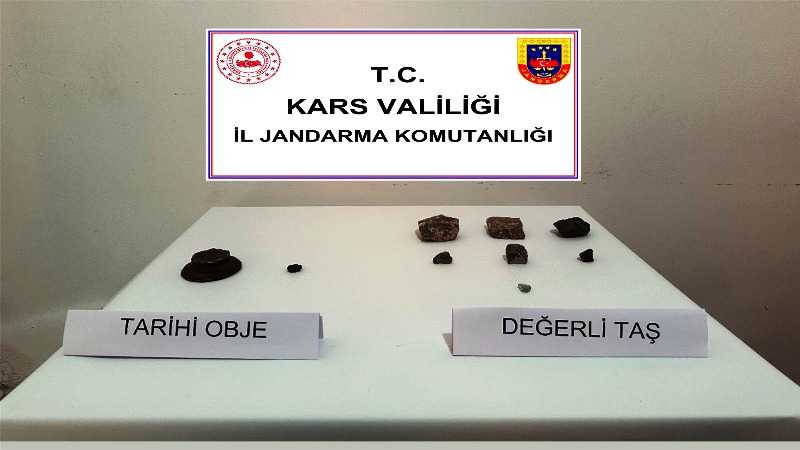 Susuz’da tarihi eser operasyonu