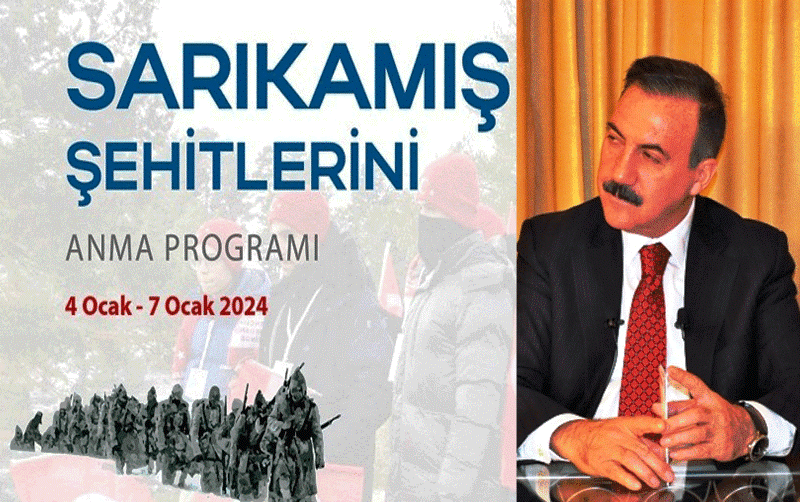 Alibeyoğlu, “Sarıkamış'ı en güzel kar taneleri anlatır”