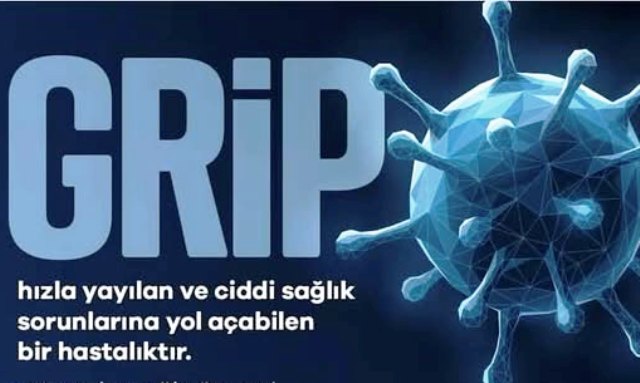 Grip salgını halk sağlığını tehdit ediyor