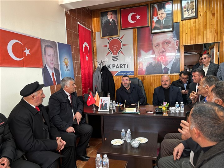 Çalkın, Digor İlçe Başkanlığını ziyaret etti