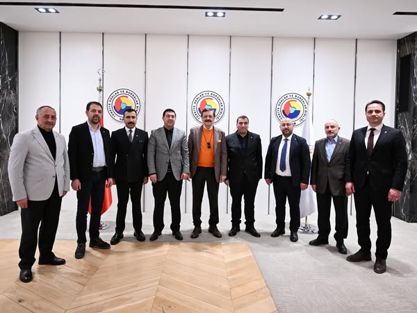 Hisarcıklıoğlu, KATSO'yu makamında ağırladı