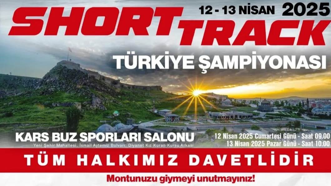 Analig Short Track Türkiye Birinciliği Kars’ta start aldı