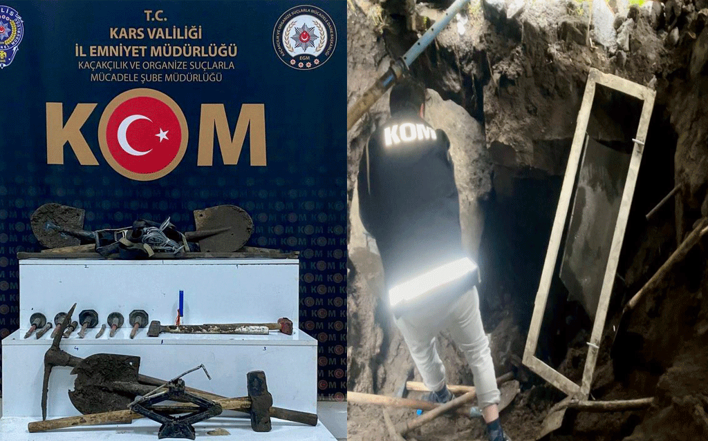 Kars'ta 6 defineci suçüstü yakalandı