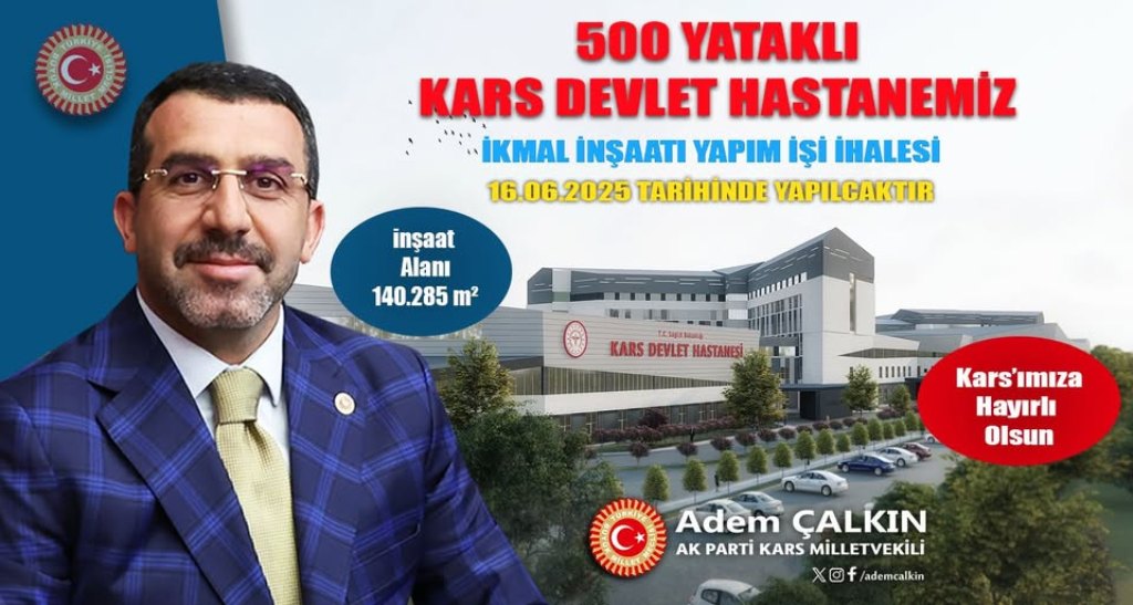 Çalkın: Kars için hayırlı uğurlu olsun