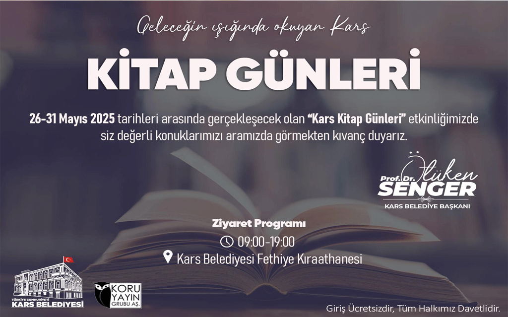 Kars’ta Kitap Günleri Fuarı
