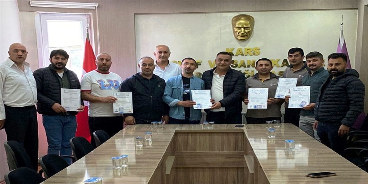 Kars’ta Meslek Belgesi Seferberliği devam ediyor