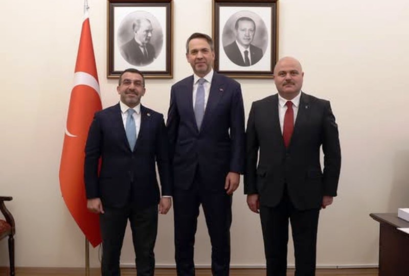 Milletvekili Çalkın, Bakan Alparslan Bayraktar ile Kars’ı konuştu