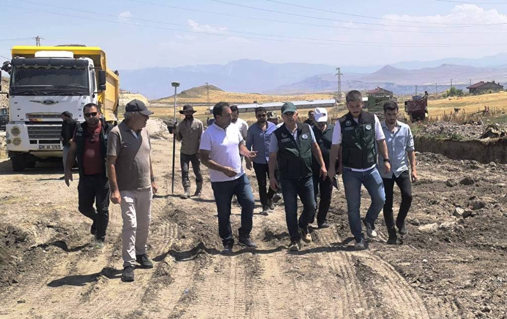 Taşkın kontrol tesisleri yerinde incelendi