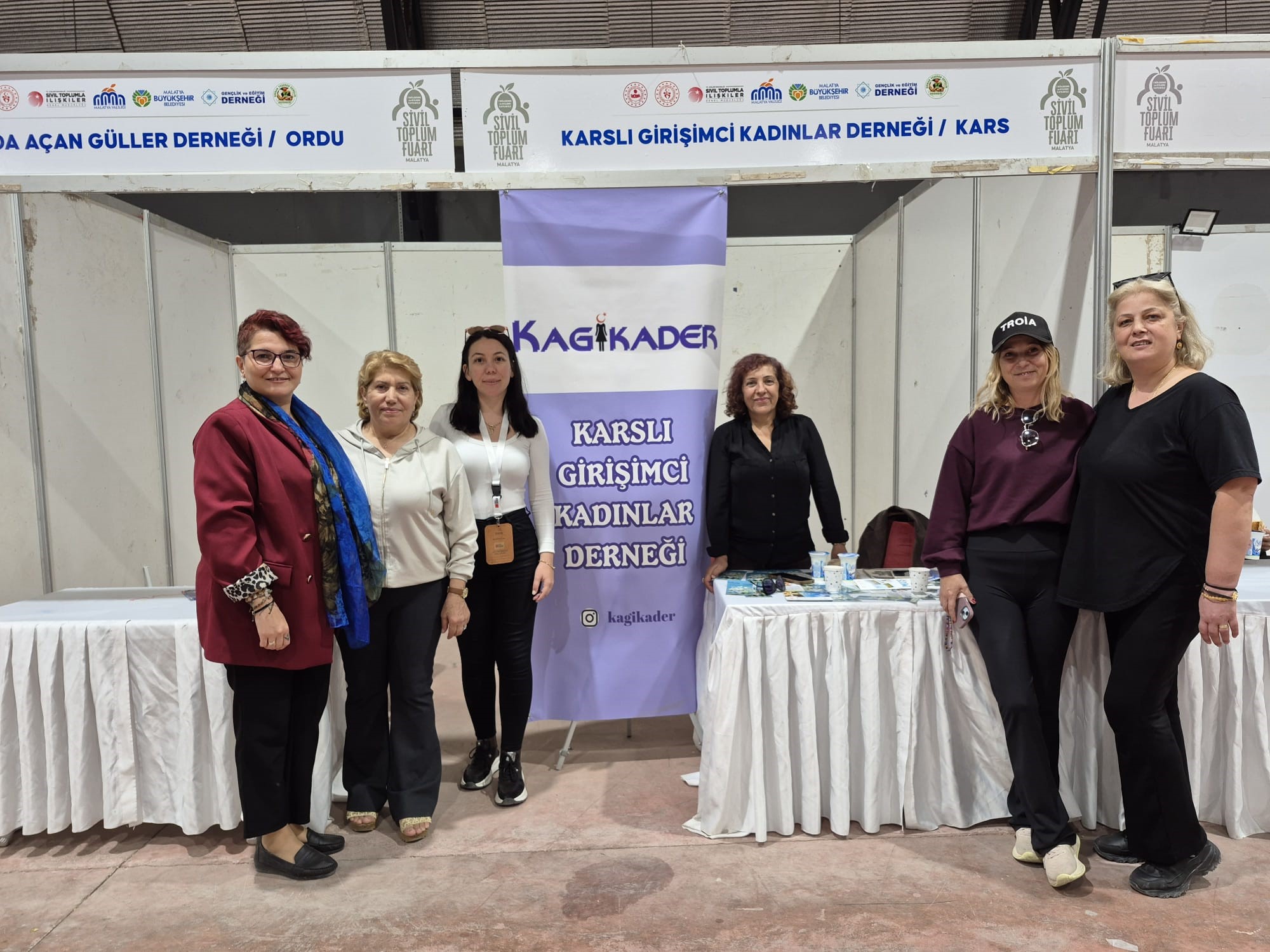 Karslı Girişimci Kadınlar Derneği standı Malatya’da büyük ilgi gördü