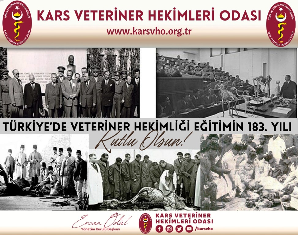 Veteriner hekimlik 183 yaşında