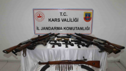 Kars’ta jandarmadan silah operasyonu