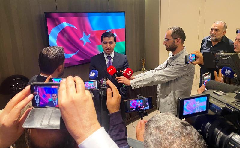 Hacıyev: İşgalden kurtardığımız topraklarımızı yeniden inşa ediliyoruz