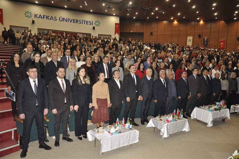 Kars'ta, Karabağ Zaferinin 5. yıl coşkusu yaşandı