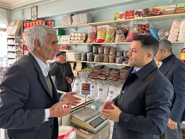 Adıgüzel’den Kars’ta Esnaf Ziyareti