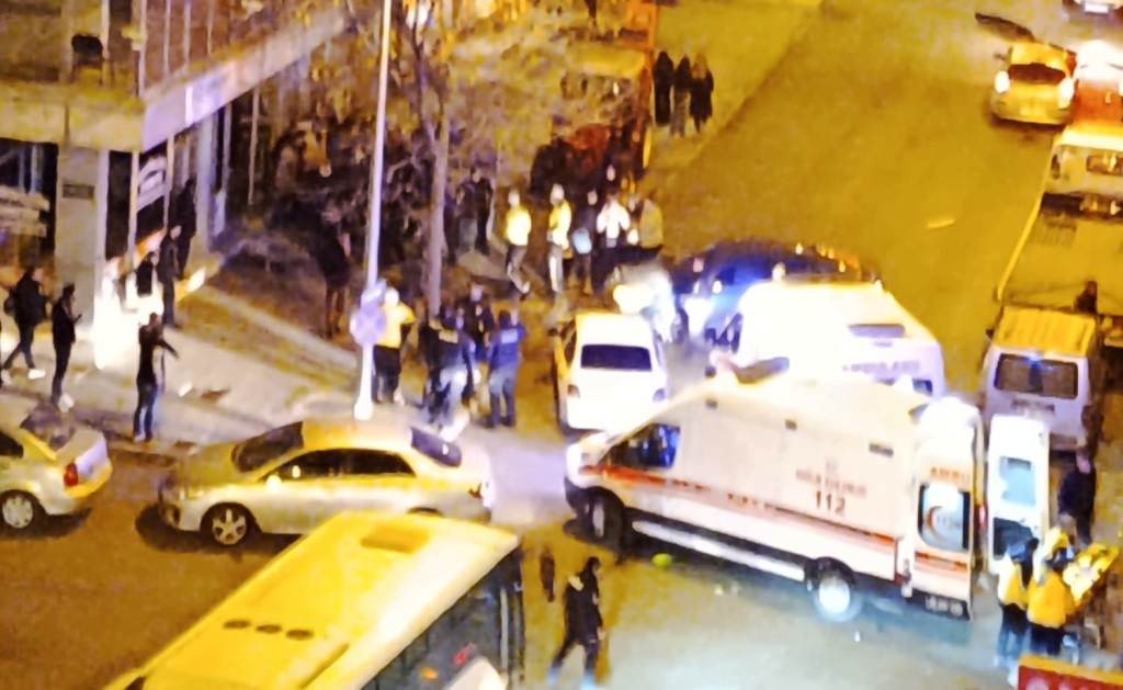 Bahri Dağdaş Caddesinde kaza