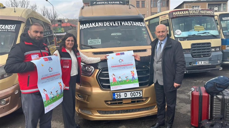 Kars’ta Koruyucu Aile Hizmeti toplu taşıma esnafına anlatıldı