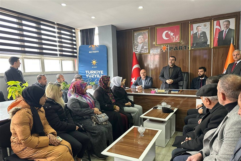 Milletvekili Çalkın, dünkü mesaisini Kağızman ilçesine ayırdı