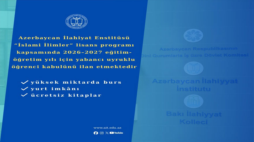 Azerbaycan Cumhuriyeti, lisans düzeyinde uluslararası öğrenci kabulü yapacak