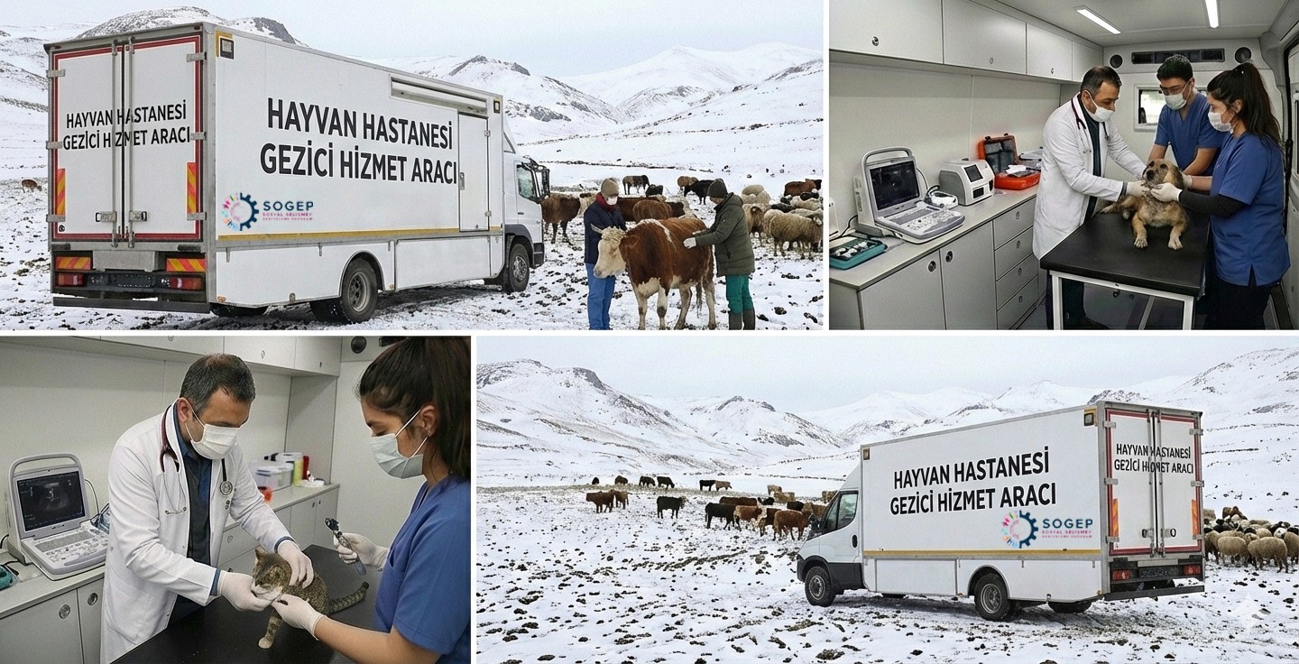 Kars’ta gezici hayvan sağlığı hizmetleri projesi başlatılacak