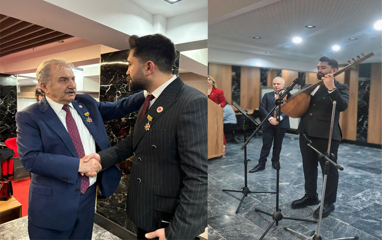 Karslı Akademisyen ve Sanatçı Tolgahan Tiktaş’a Onur Madalyası!