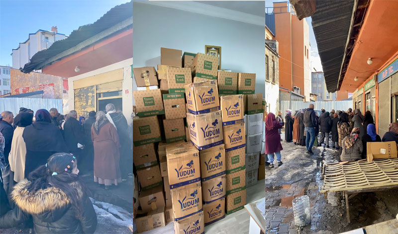 Müçük’ten bayram öncesi Ramazan yardımı