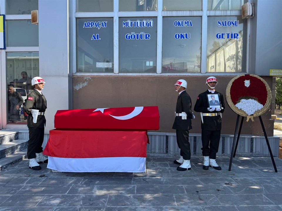 Arpaçay’da Kıbrıs Gazisine veda