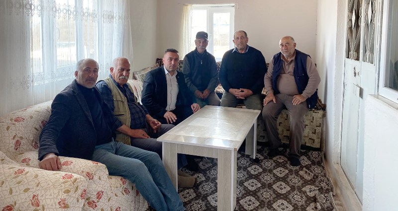Başkan Müçük, üretici ziyaretlerine devam ediyor