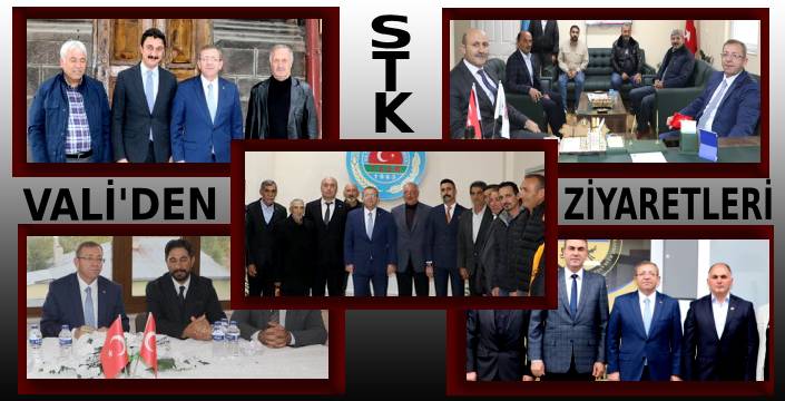 Vali Polat, STK'ları Ziyaret Etti