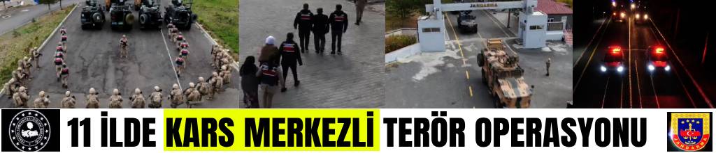 Kars Merkezli PKK/KCK Operasyonu