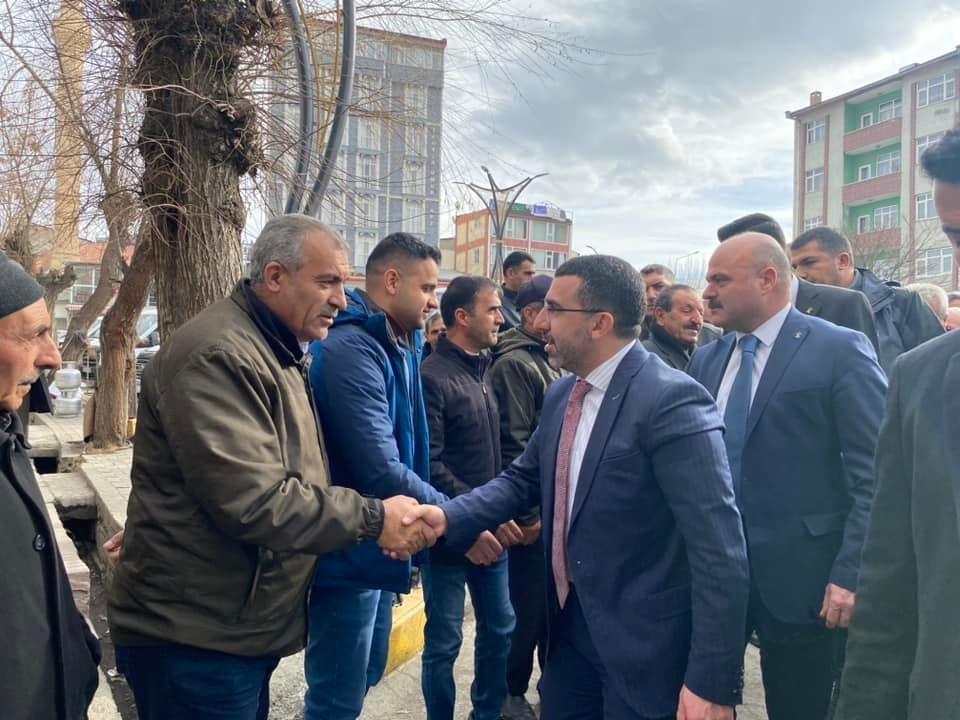 AK Parti Kars Milletvekili Adem Çalkın il genelinde ziyaretlerine devam ediyor.
