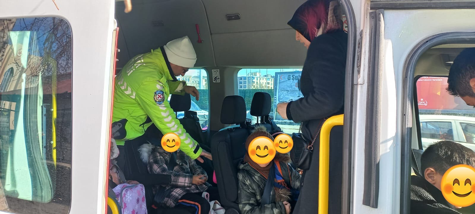 Kars’ta öğrenci servisleri denetlendi