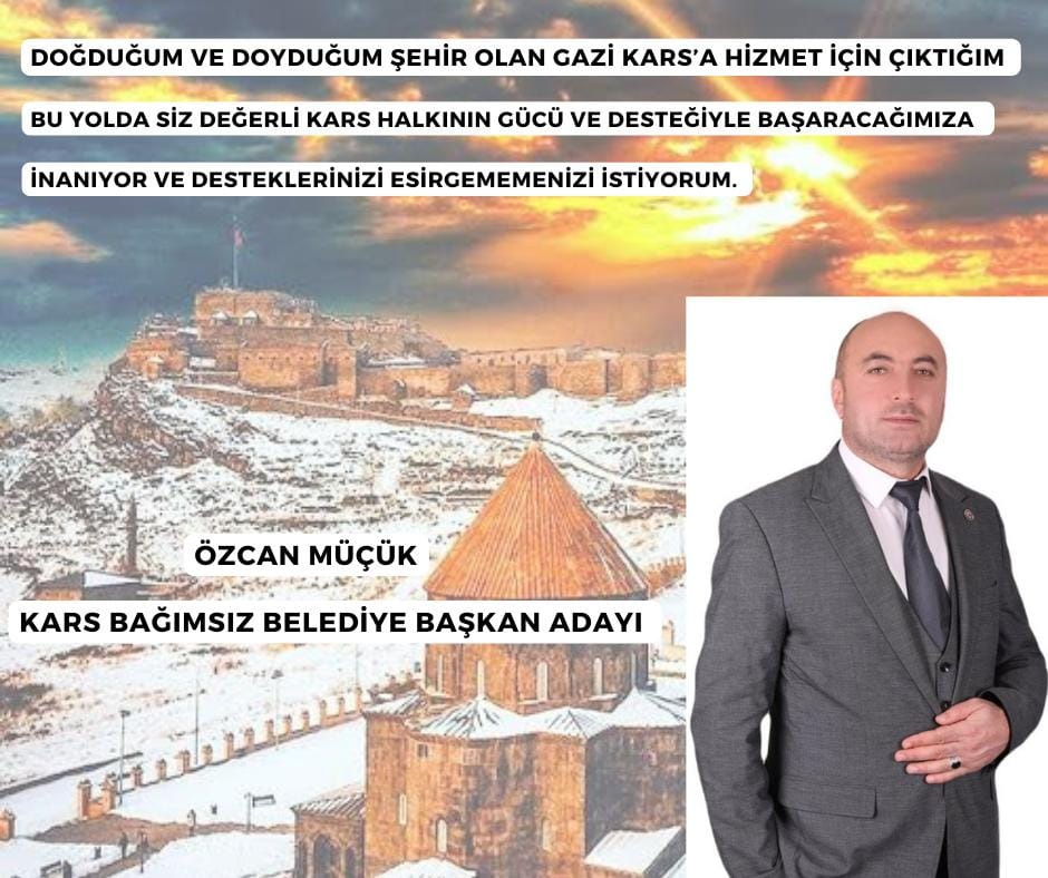 Özcan Müçük'ten önemli açıklama