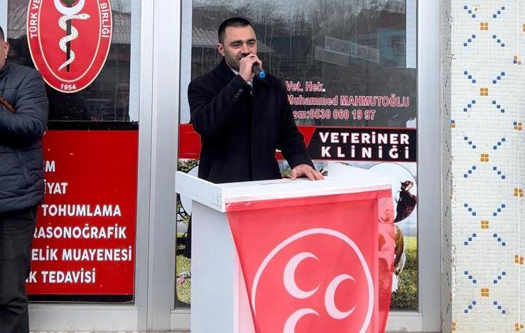 MHP’li Orhan Şarkir seçim çalışmalarını Susuz da sürdürecek