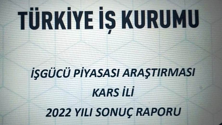 Kars’ta 2023 Yılı İşgücü Piyasası Araştırması Tamamlandı
