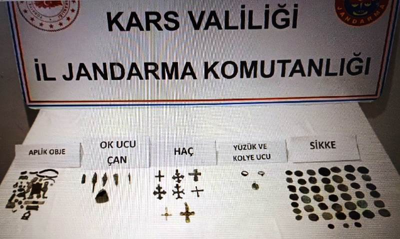 Kars’ta Tarihi Eser Operasyonu