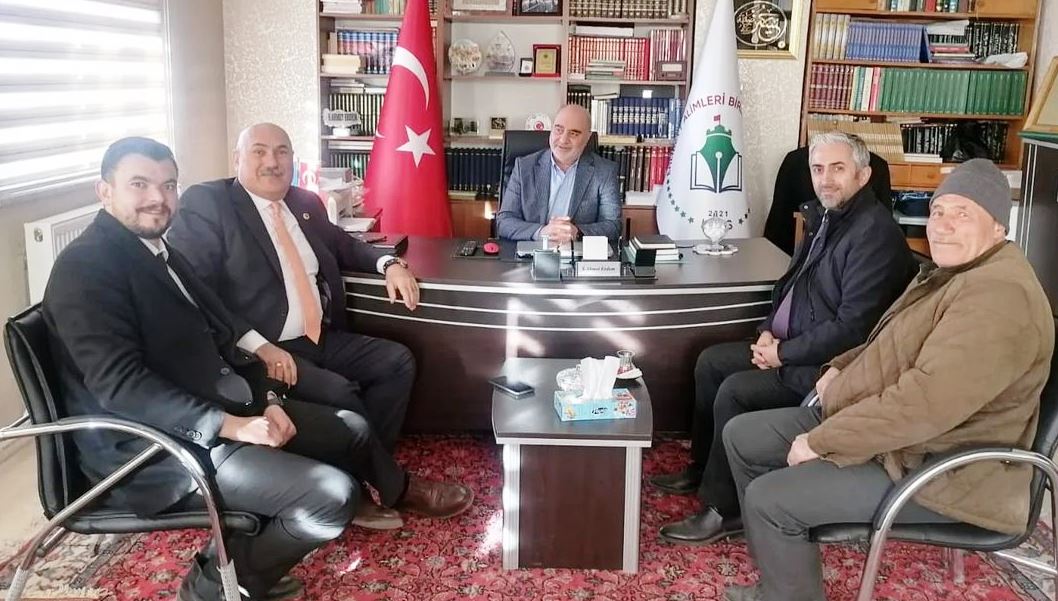 Dindar Gültekin’den Ahmet Erdem’e Nezaket Ziyareti