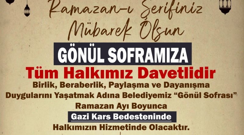 Gönül Soframızda Bir ve Beraberiz…