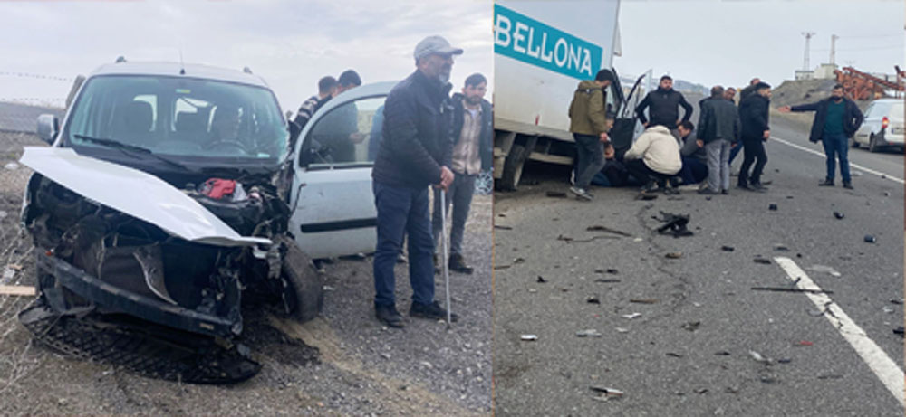 Kars güne trafik kazaları ile uyandı!