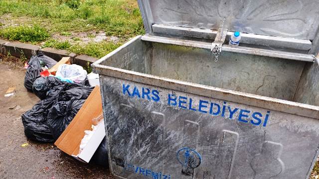 Kars'ta çöp kültürü YOK